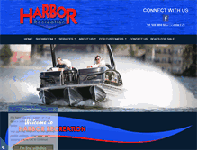 Tablet Screenshot of harborrec.com